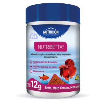 Ração nutribetta 12 gramas.