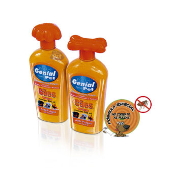 Shampoo anti-pulgas 500 ml, genial pet.