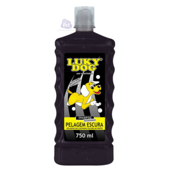 Shampoo luky dog pelagem escura 750ml