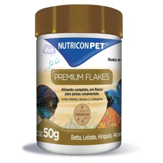 RAÇÃO PREMIUM FLAKES 50 GRAMAS