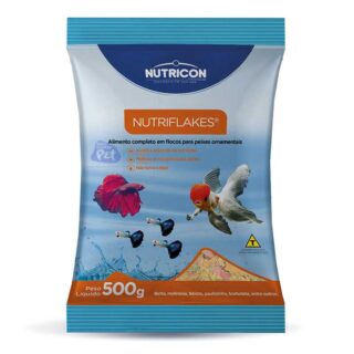 RAÇÃO NUTRIFLAKES 500 GRAMAS