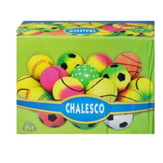 BOLAS DE BORRACHA CAIXA C/ 24 UNIDADES