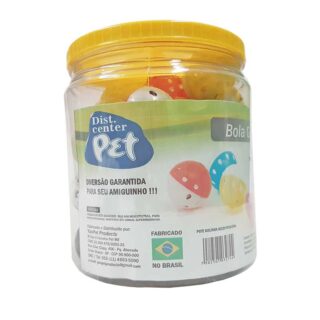 POTE DE BOLA PARA GATO COM GUIZO PEQUENA