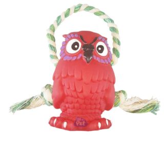 BRINQUEDO CORUJA C/ CORDA