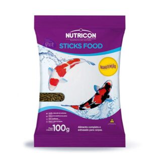 RAÇÃO STICKS FOOD MANUTENÇÃO 100 GRAMAS