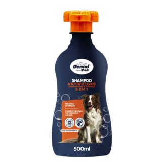 SHAMPOO ANTI-PULGAS 5 EM 1 500 ML