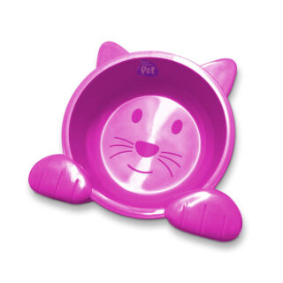 COMEDOURO PLÁSTICO CAT FACE